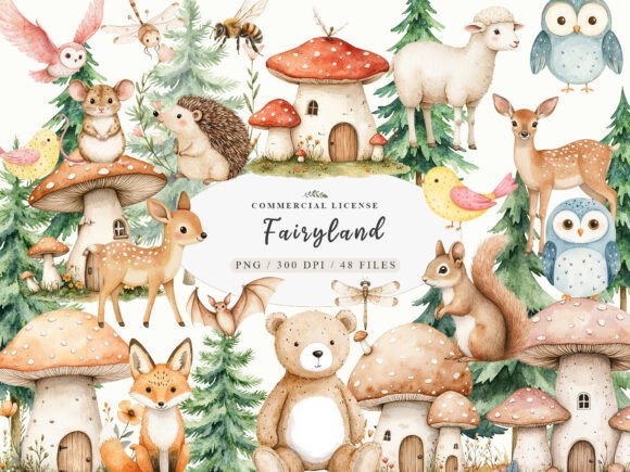 Download Woodland Forest Animals Friends Clipart - Premium Resources